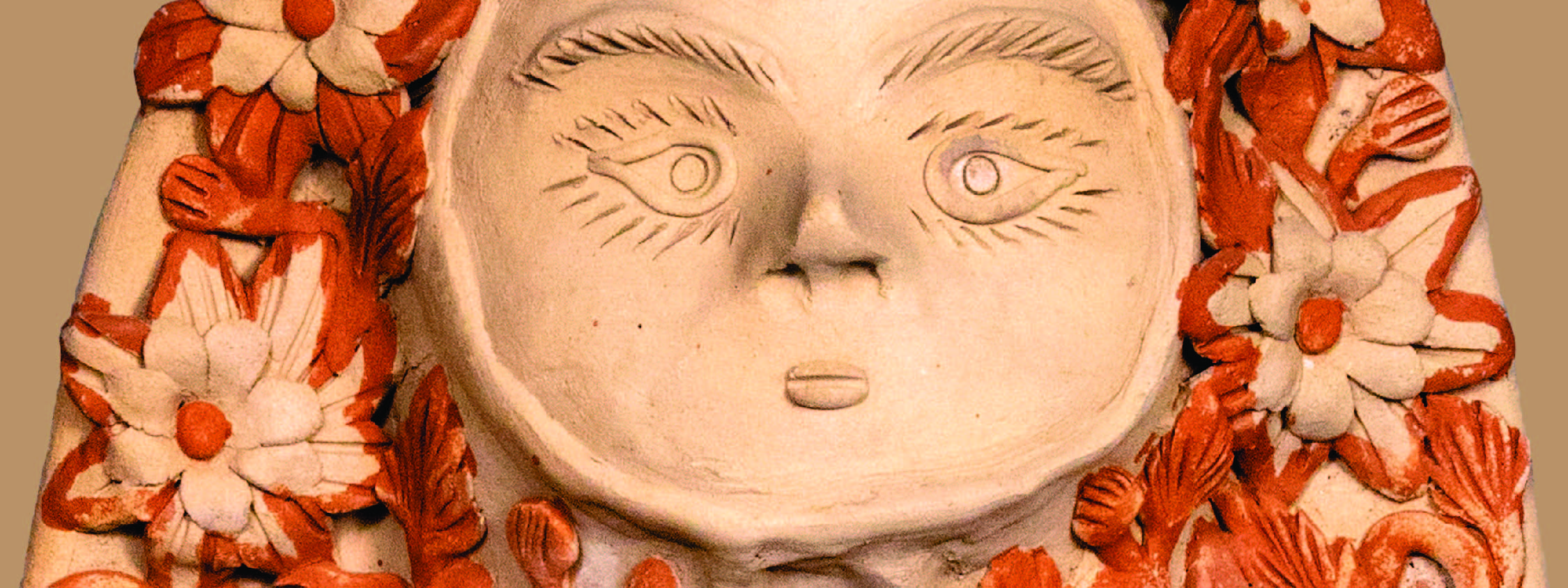 Early Louis Mendez Ceramic Figural Sculpture